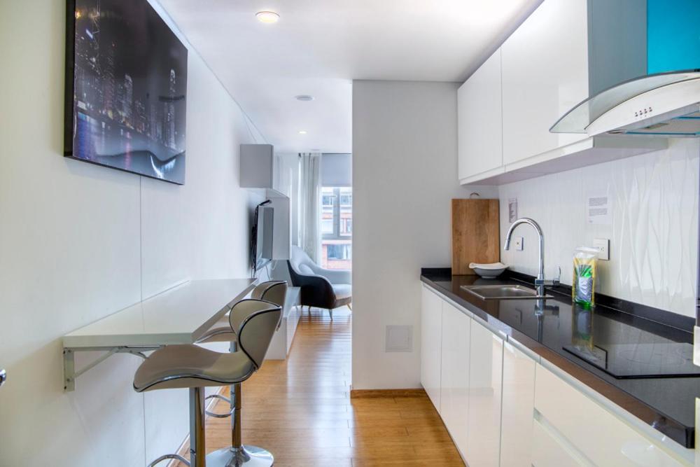 Apartasuite Edificio Monir Bogotá Zewnętrze zdjęcie